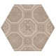 Cifre Ceramica Composicion Vodevil Vison 17,5x17,5 dekor csempe szett (3 db)