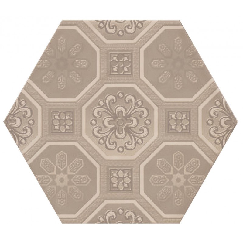 Cifre Ceramica Composicion Vodevil Vison 17,5x17,5 dekor csempe szett (3 db)