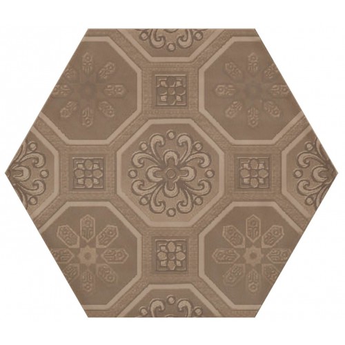 Cifre Ceramica Composicion Vodevil Moka 17,5x17,5 dekor csempe szett (3 db)