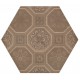 Cifre Ceramica Composicion Vodevil Moka 17,5x17,5 dekor csempe szett (3 db)