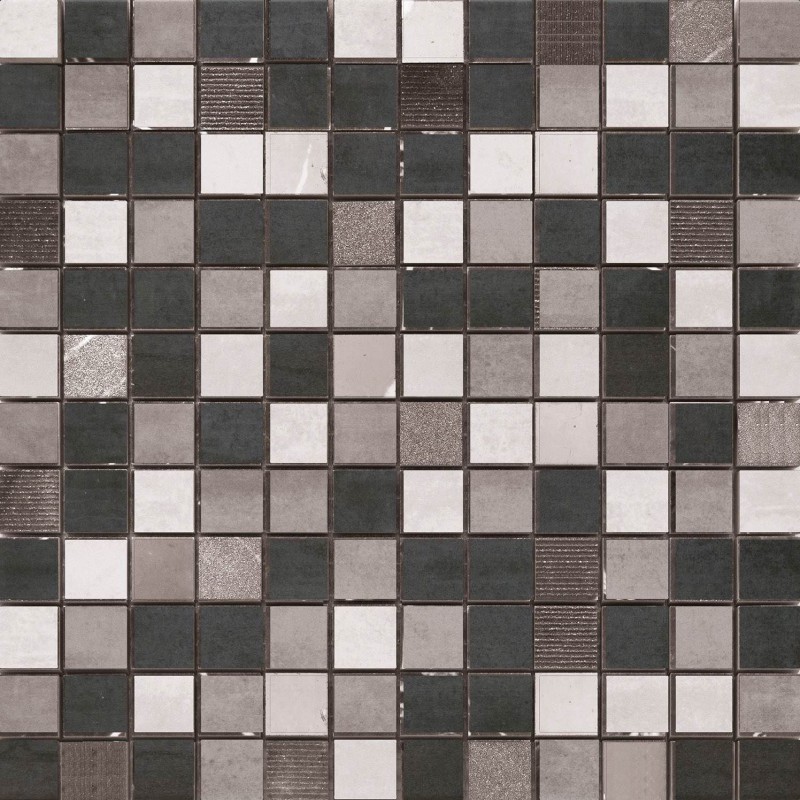 Cifre Ceramica Mosaico Oxigeno Black 30x30 mozaik