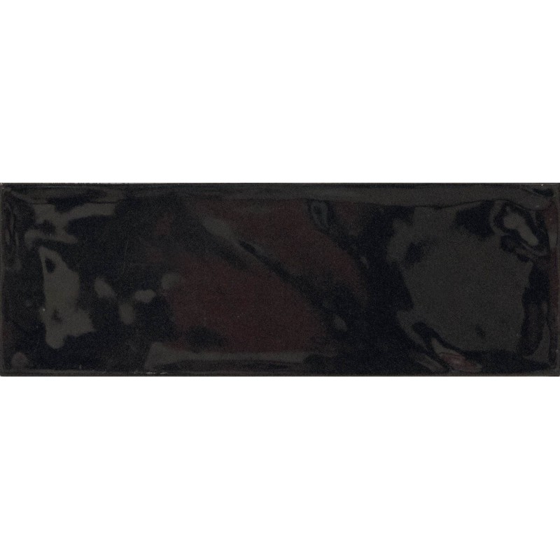 Cifre Ceramica Bulevar Black 10x30 fali csempe