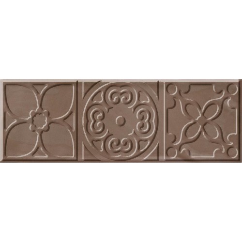Cifre Ceramica Decor Altair Moka 10x30 dekor csempe