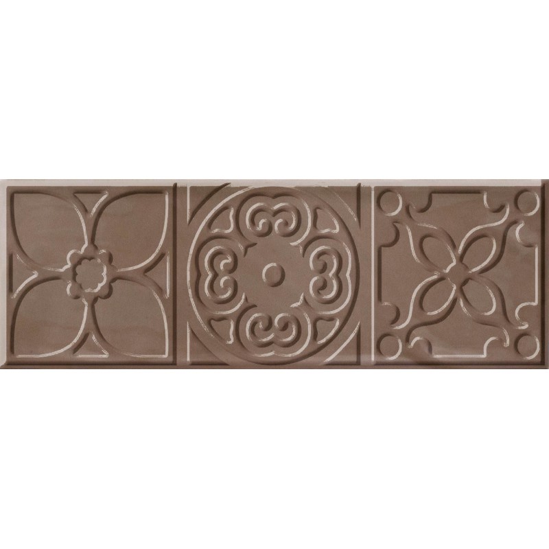 Cifre Ceramica Decor Altair Moka 10x30 dekor csempe