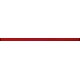 Opoczno Avangarde OD352-007 Glass Red Border 2x60 dekorcsík