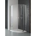 Radaway EOS II PDD íves zuhanykabin 100x100, króm keret, átlátszó üveg