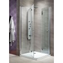 Radaway EOS KDD-B szögletes zuhanykabin 90x90 króm keret, intimo üveg